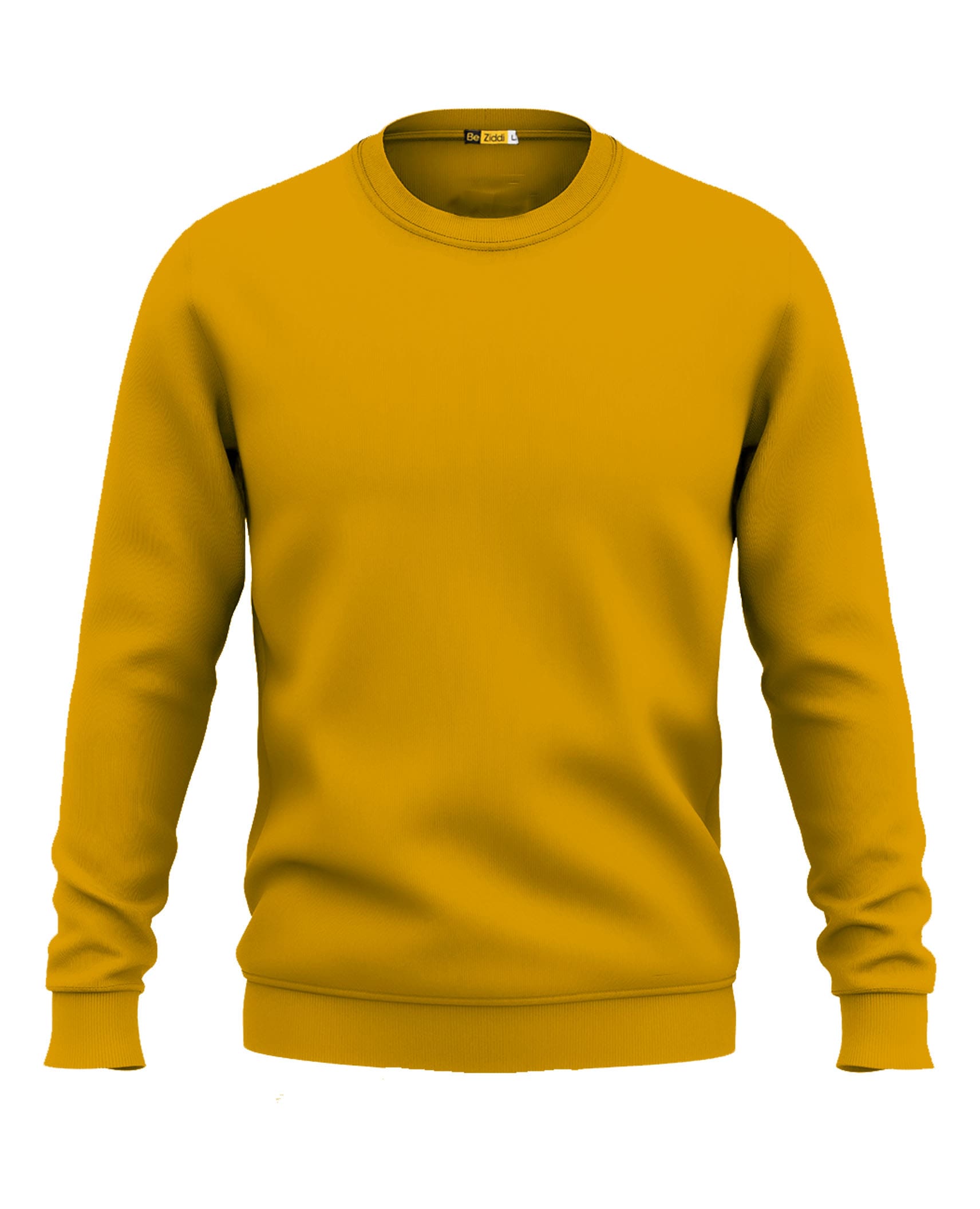 Buy Solids: Mustard Yellow Sweatshirt Online